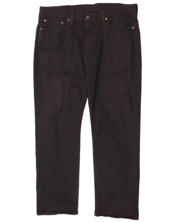 Levi's Herre 514 lige jeans W38 L30 sort bomuld