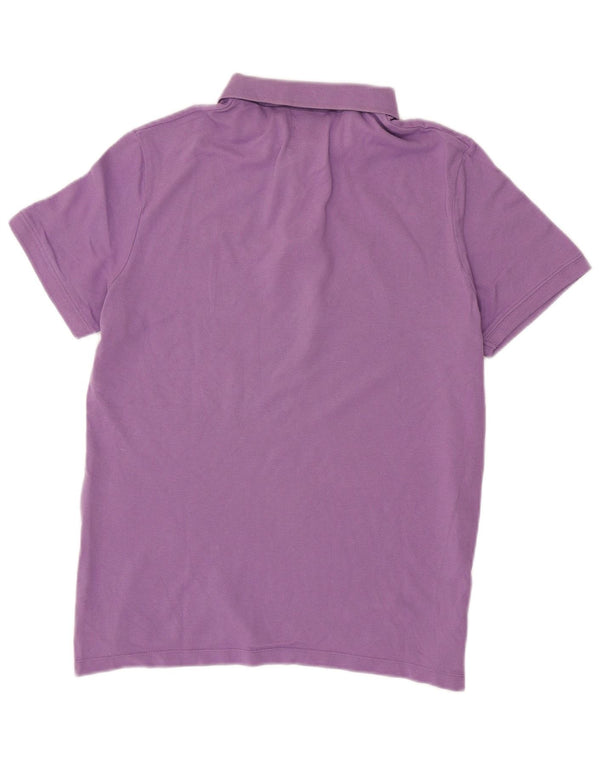 Diadora herre poloskjorte medium lilla bomuld