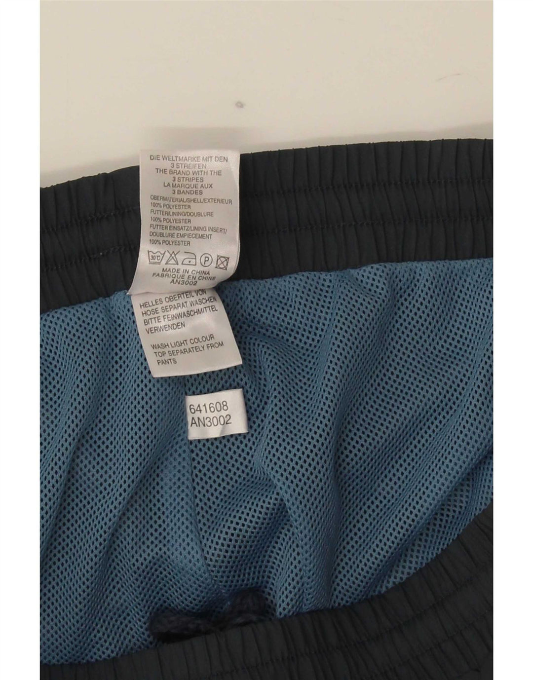 Adidas Træningsdragt til mænd Joggers UK 44/46 Large Grå Polyester
