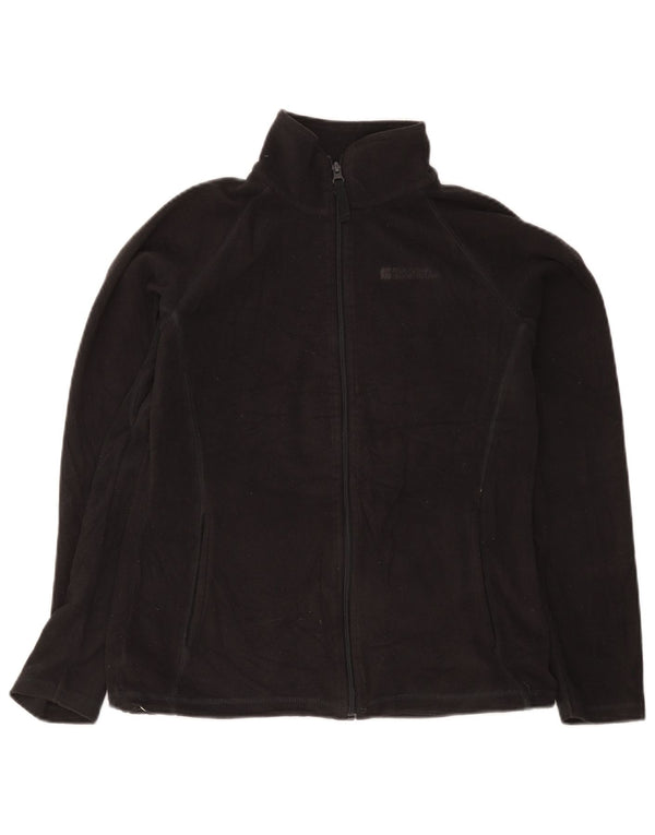 Mountain Warehouse Dame Relaxed Fit Fleecejakke UK 8 Small Black
