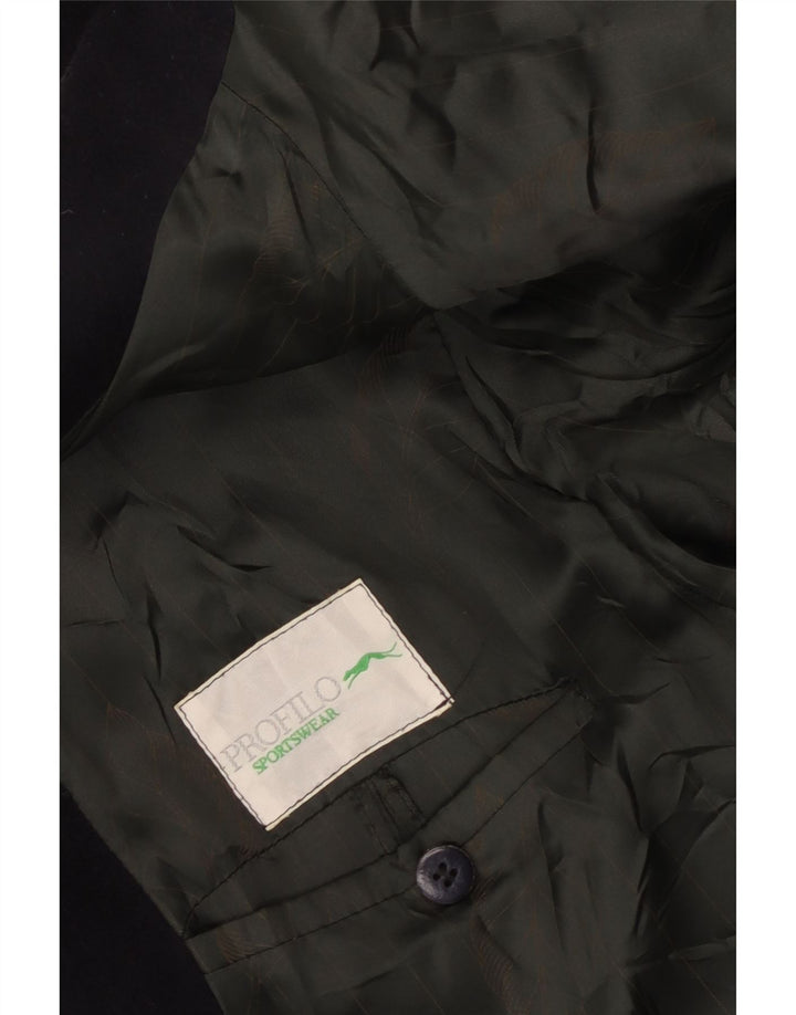 Profilo Herre Dobbeltradet Frakke UK 40 Large Navy Blue