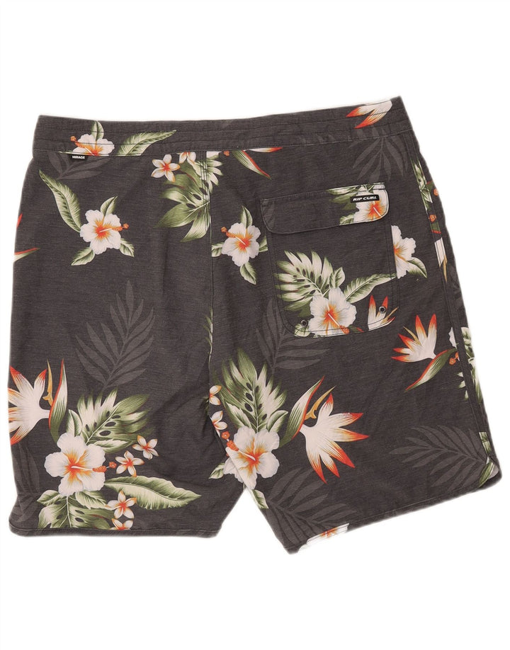 Rip Curl Herre Mirage svømmeshorts store grå blomster polyester