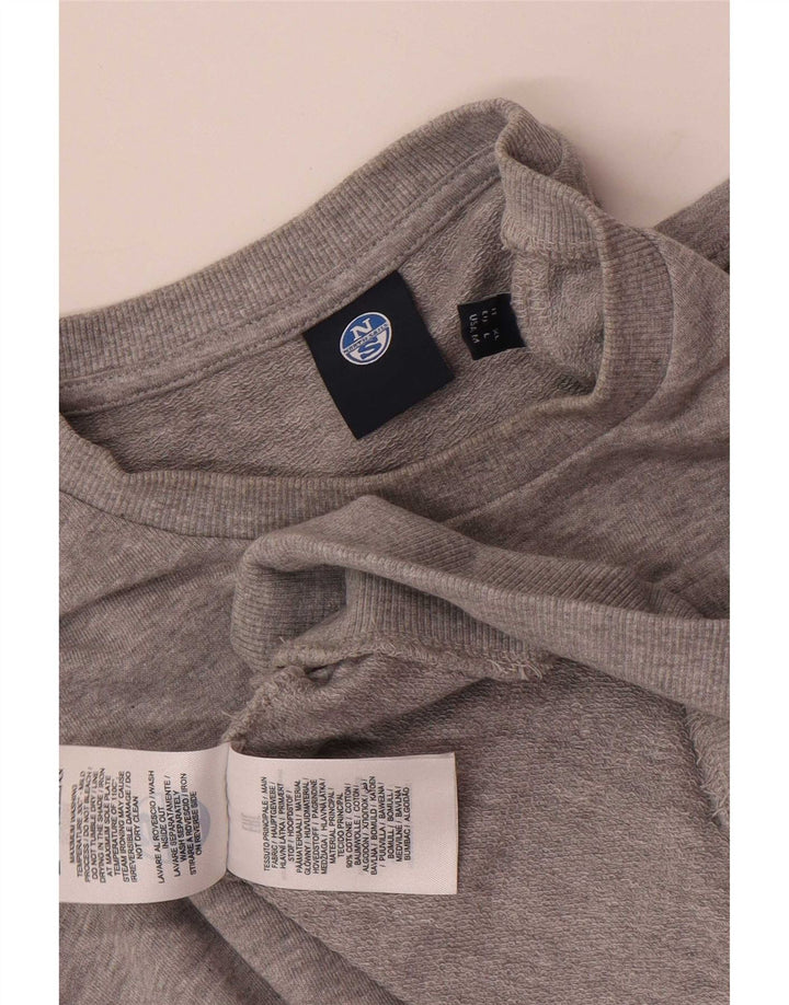 North Sails Herre Sweatshirt Jumper Stor Grå Bomuld