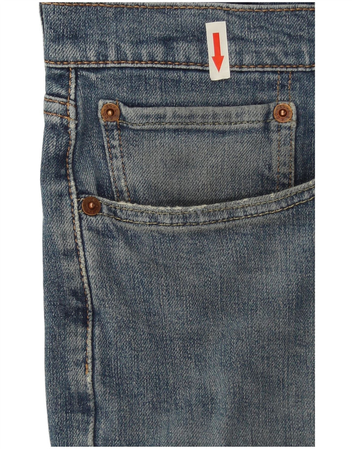 Levi's Herre 502 tilspidsede jeans W34 L32 blå bomuld