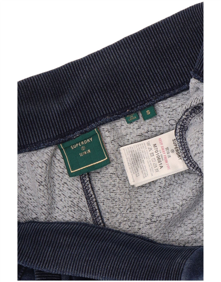 Superdry Træningsdragt til mænd Joggers Små marineblå polyester