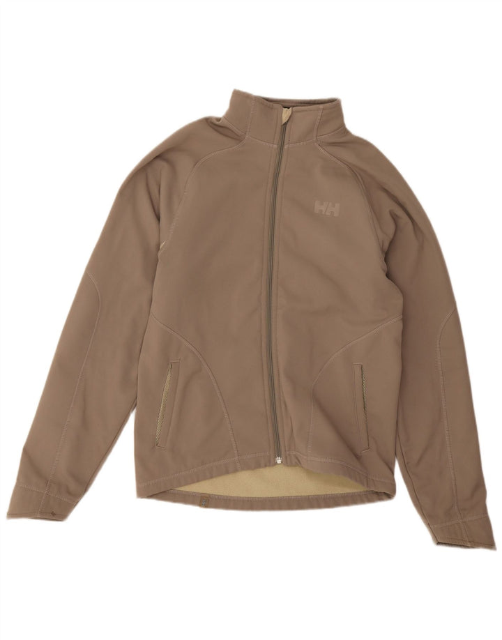 Helly Hansen Dame træningsdragt Topjakke UK 10 Lille Grå Polyester