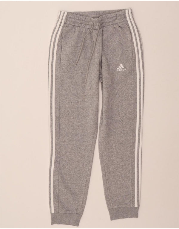 ADIDAS Træningsdragt til kvinder Joggers UK 14 Medium Grey Bomuld