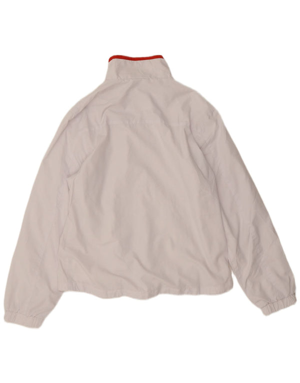 Fila Dame Træningssæt Top Jakke UK 16 Large Hvid Polyester
