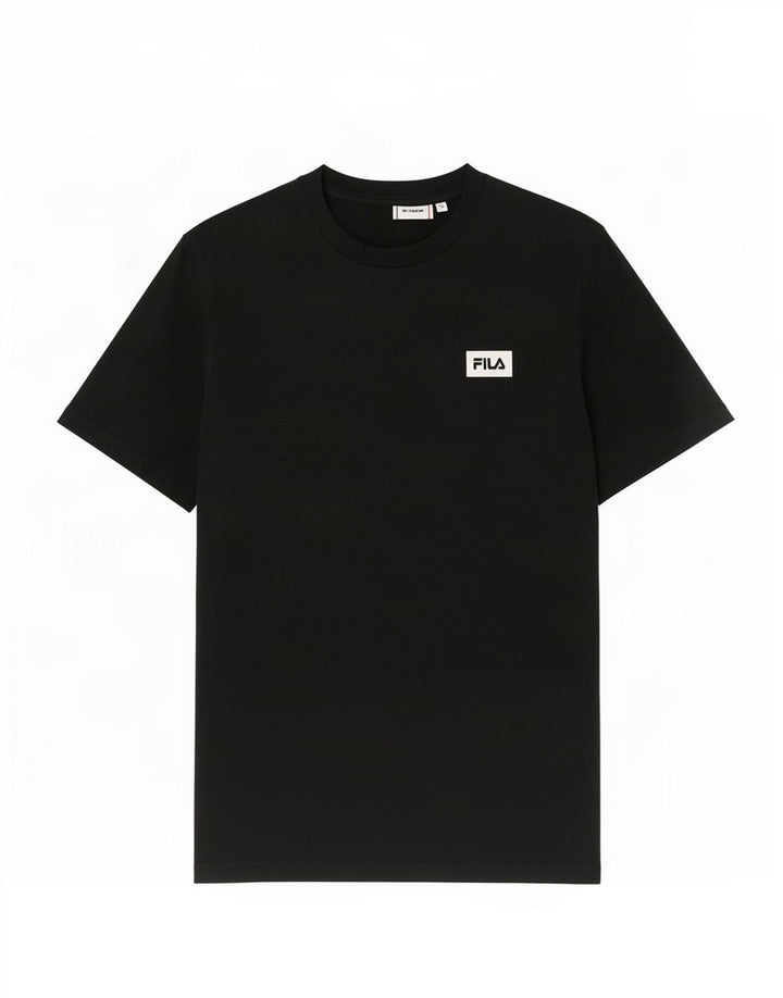 Fila Dame T-Shirt Top UK 10 Lille Sort