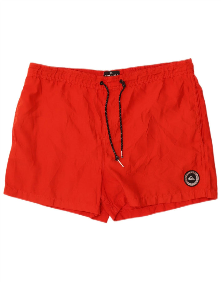 Quiksilver Sportshorts til mænd store røde polyester