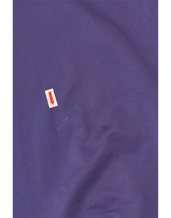 DIADORA Grafisk træningsdragt bukser til mænd Large Blue Colourblock Polyester