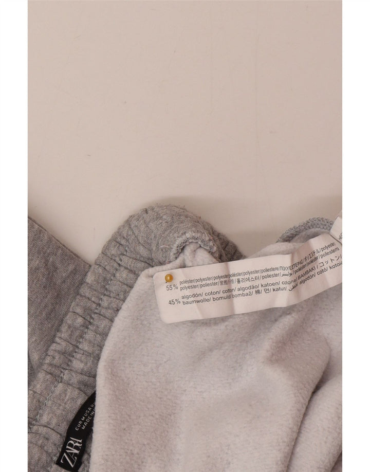 Zara træningsdragt til kvinder Joggers UK 12 Medium Grey Flecked Polyester