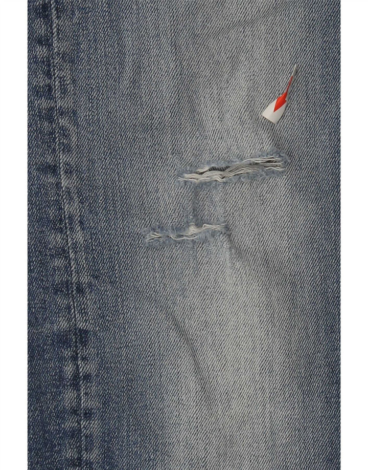 G-Star Straight Jeans til mænd W34 L34 Blå Bomuld