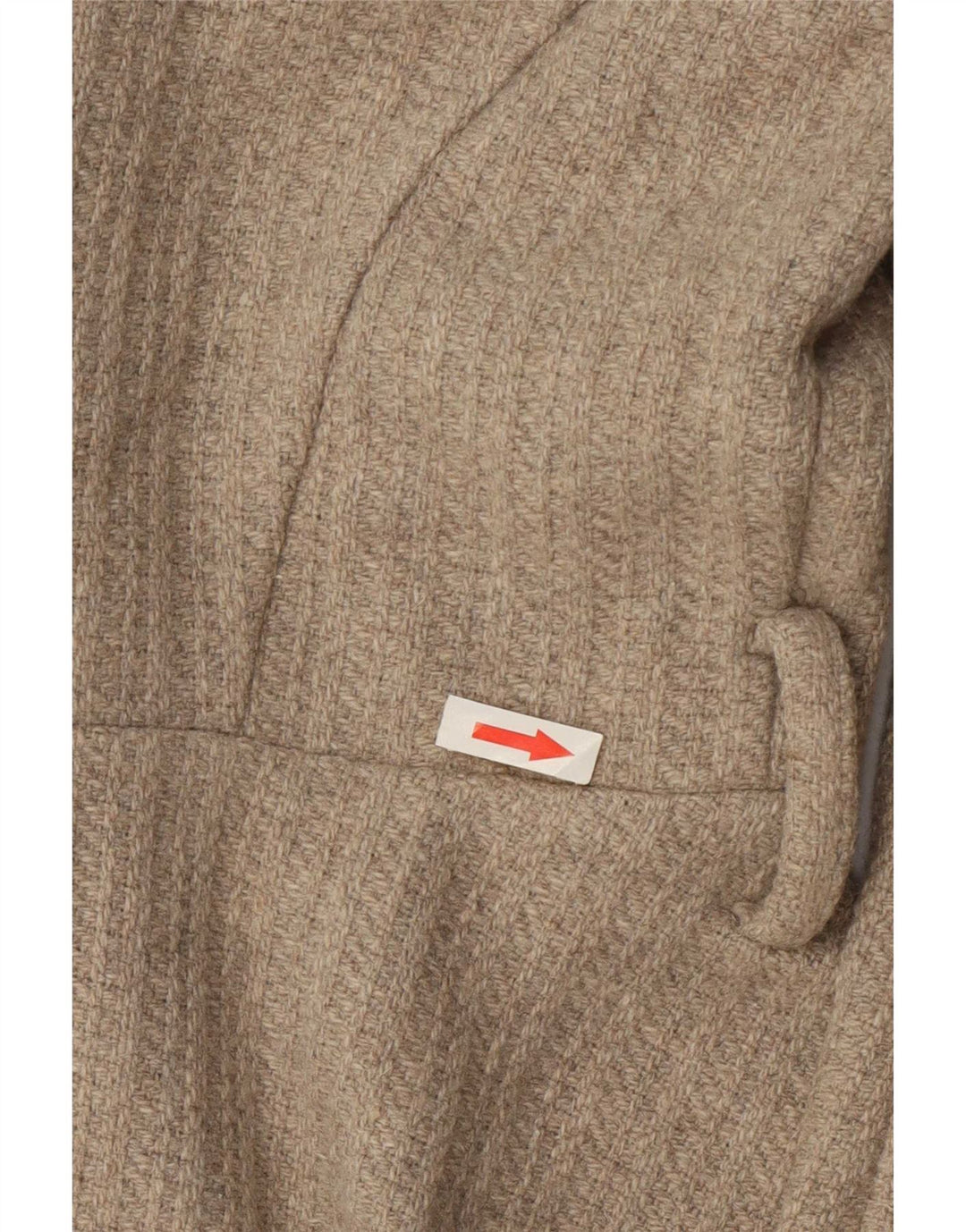 Oasis Womens Oversized Open Overcoat UK 10 Small Beige Uld