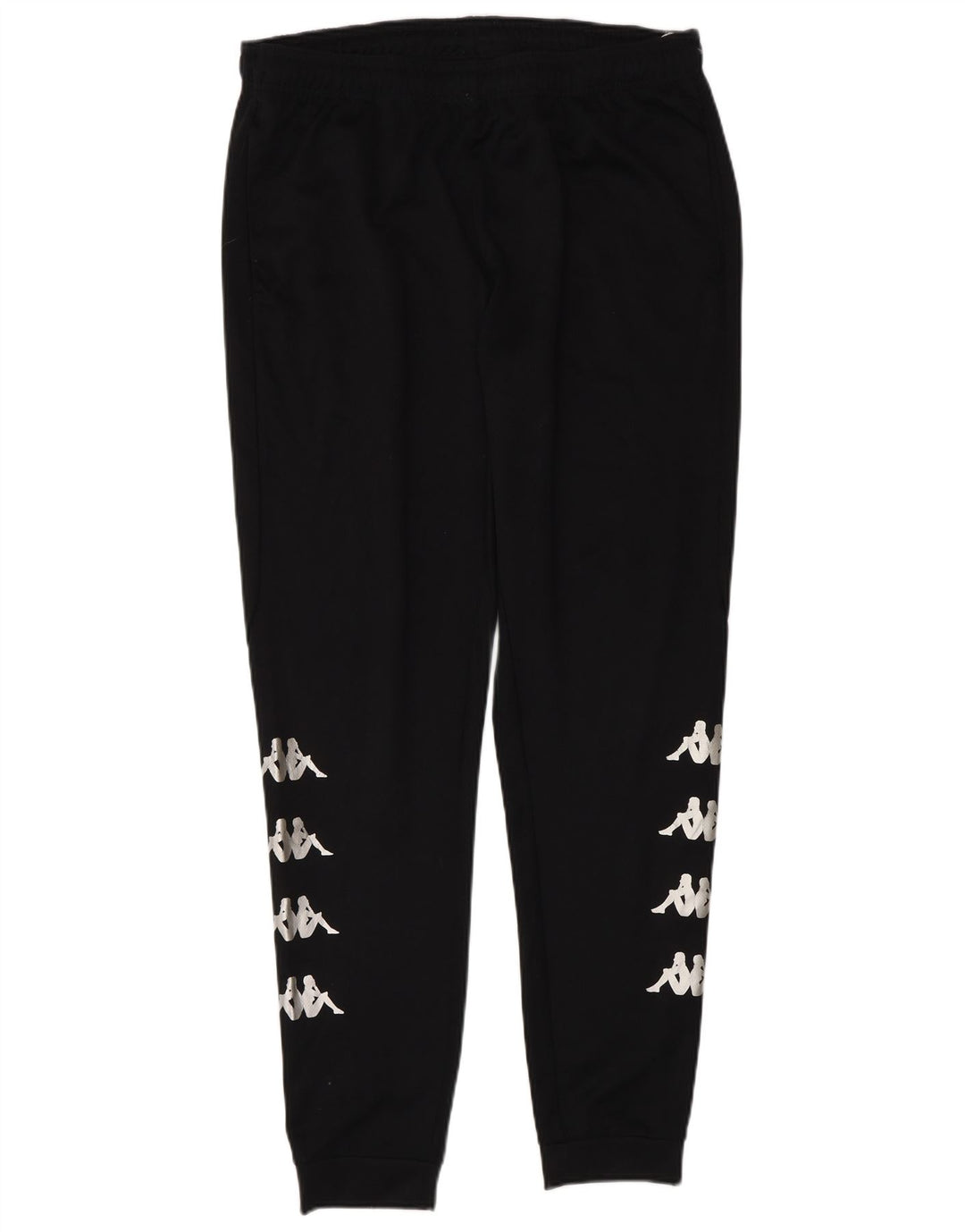 Kappa Herre grafisk træningsdragt Bukser Joggers XL Sort Polyester