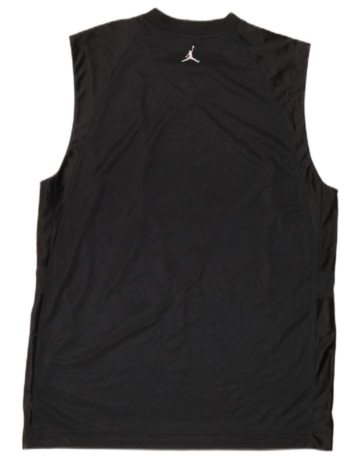 Jordan Herrevest Top Medium Sort Polyester