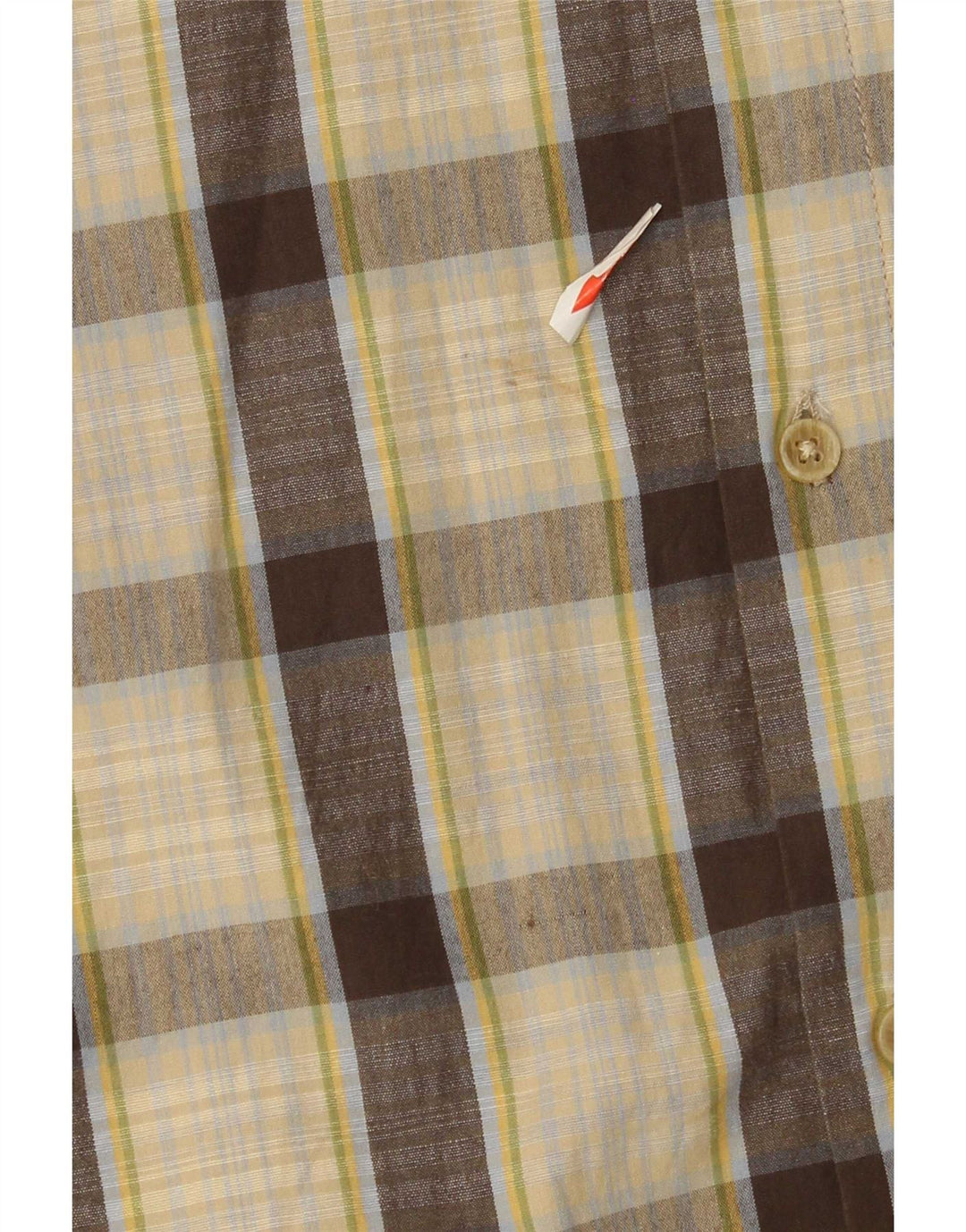 Marlboro Classics herreskjorte XL Beige ternet bomuld