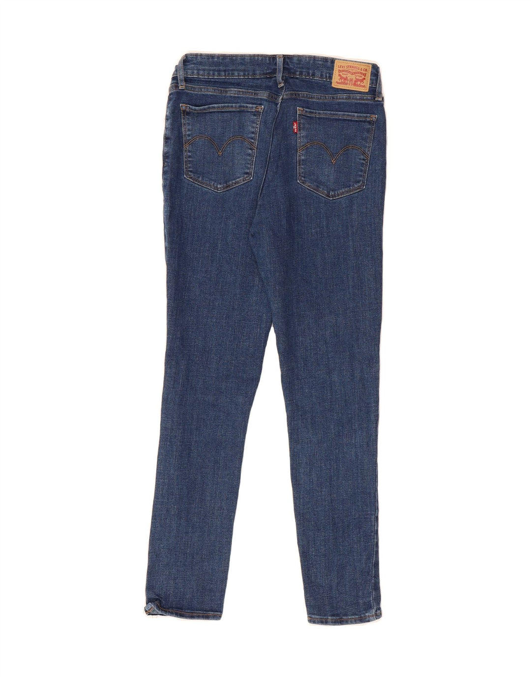 LEVI'S Womens 711 Skinny Jeans W29 L28 Blue Cotton Vintage Levi's and Second-Hand Levi's from Messina Hembry 