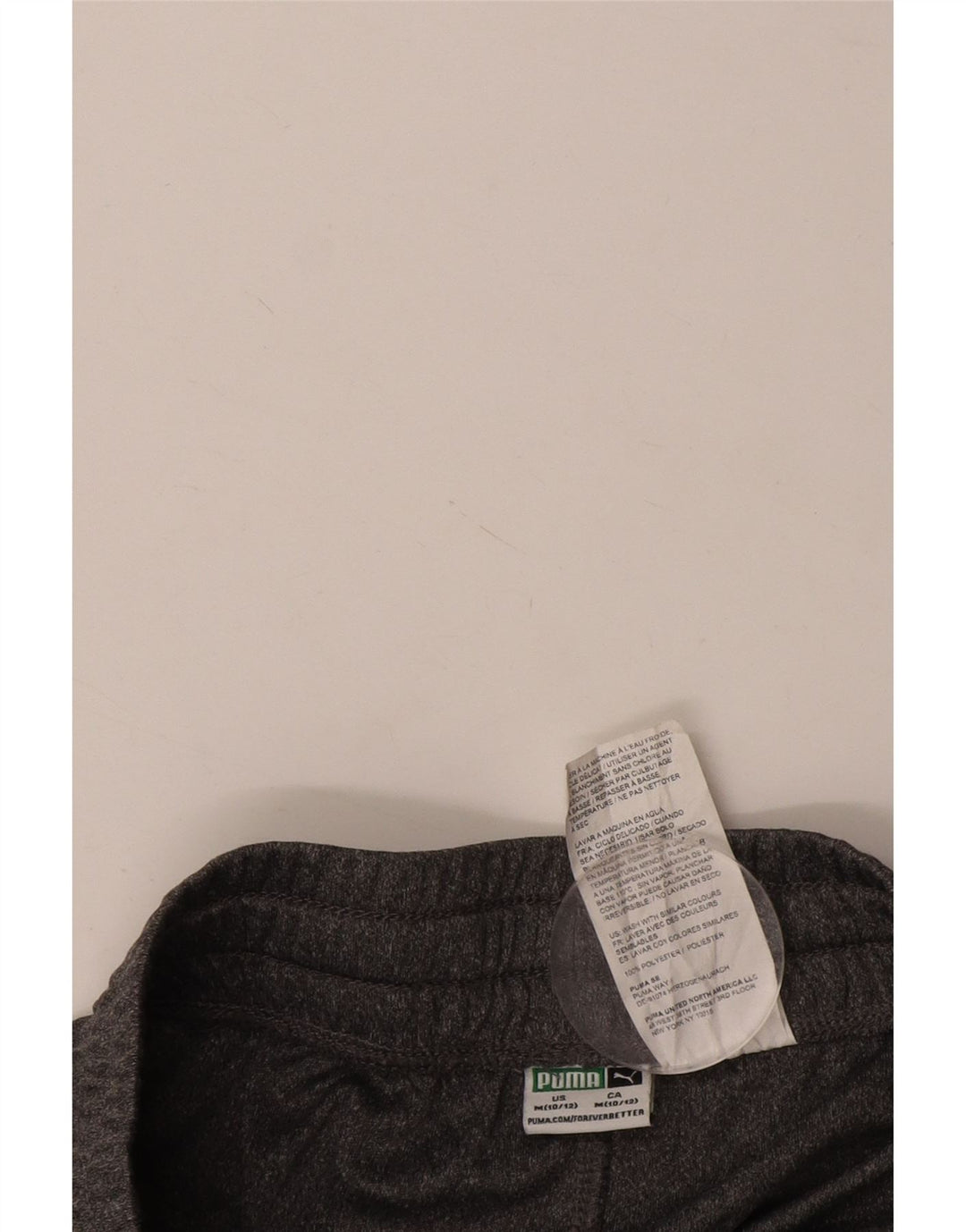 PUMA Sportshorts til drenge 10-11 år Medium Grå Polyester