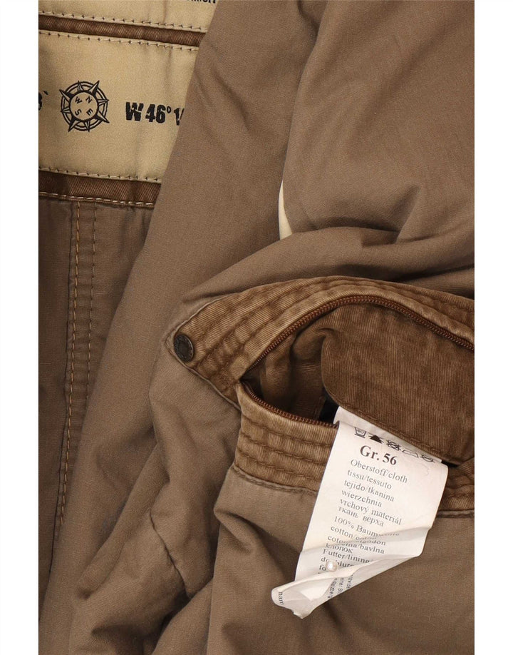Camel Active Herre Military Jacket IT 56 3XL Brun Bomuld