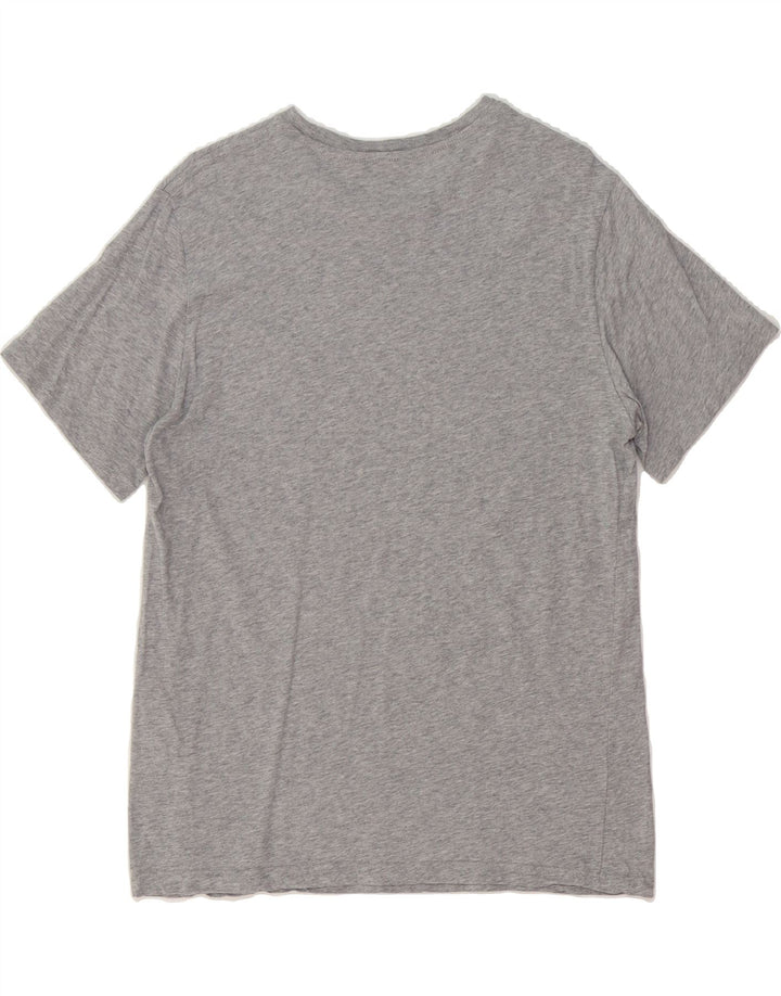 LEVI'S Womens Graphic T-Shirt Top UK 16 Large Grey Cotton Vintage Levi's and Second-Hand Levi's from Messina Hembry 