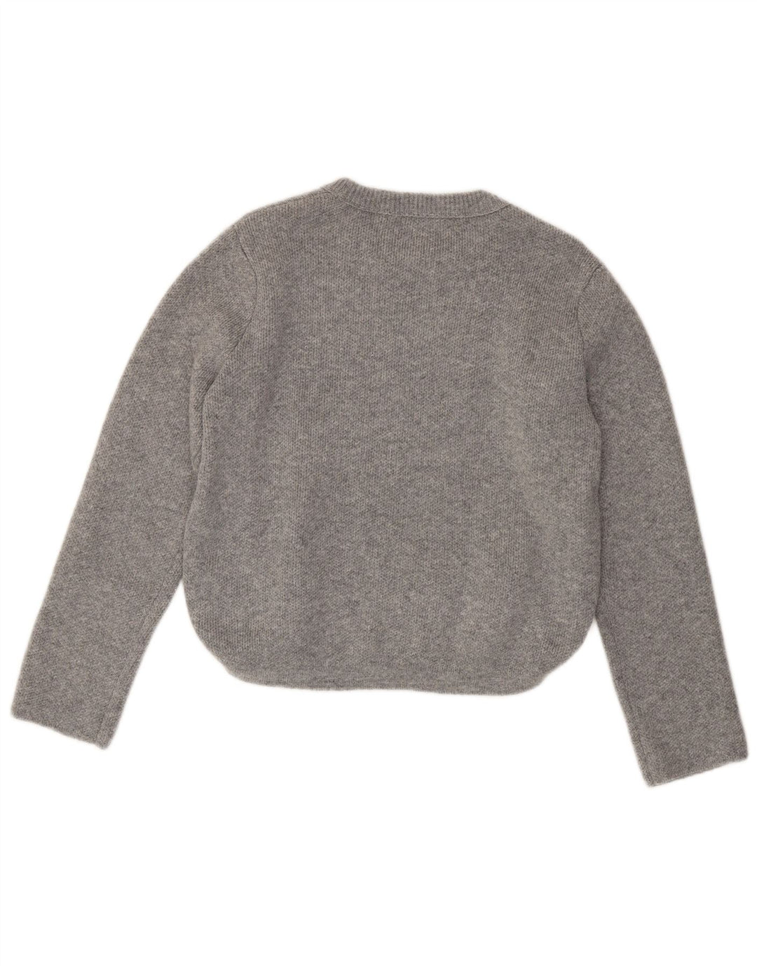 Zara Dame sweater med rund hals DK 16 Stor grå polyamid