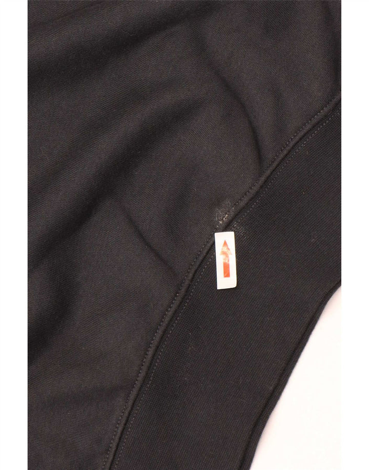 Nike Girls Oversized Grafisk Sweatshirt Jumper 10-11 år Medium Sort