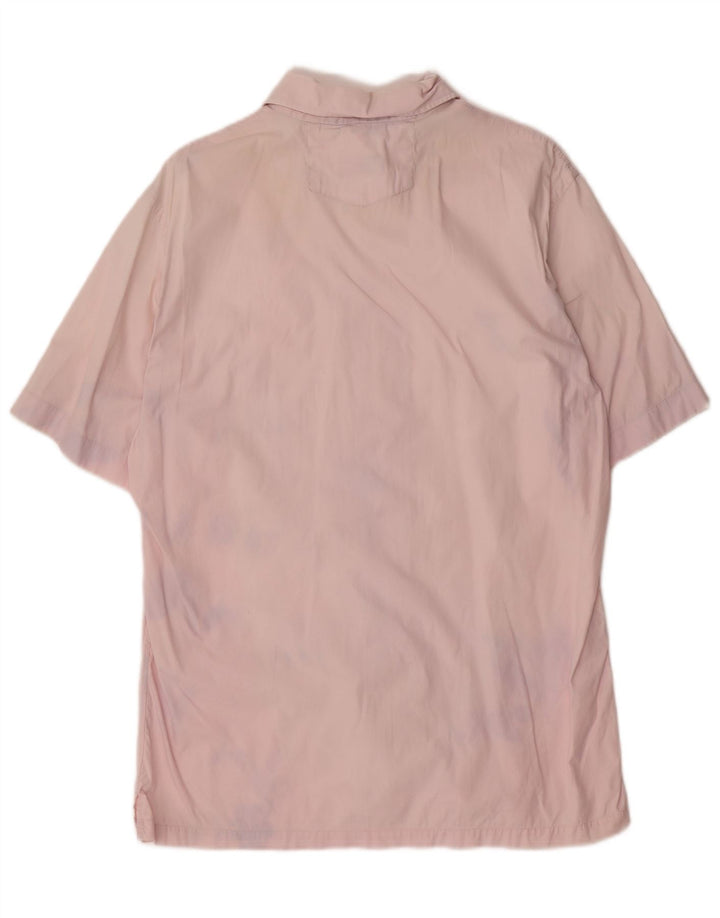 HUGO BOSS Kortærmet Herreskjorte Medium Pink Bomuld