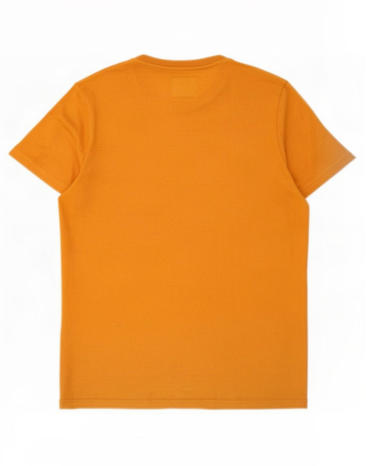 Superdry Grafisk T-shirt top til mænd, stor orange bomuld