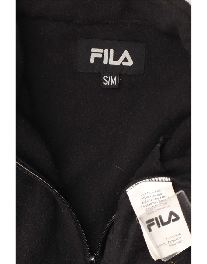 Fila Herre Liner Fleecejakke UK 36 Small Black Polyester