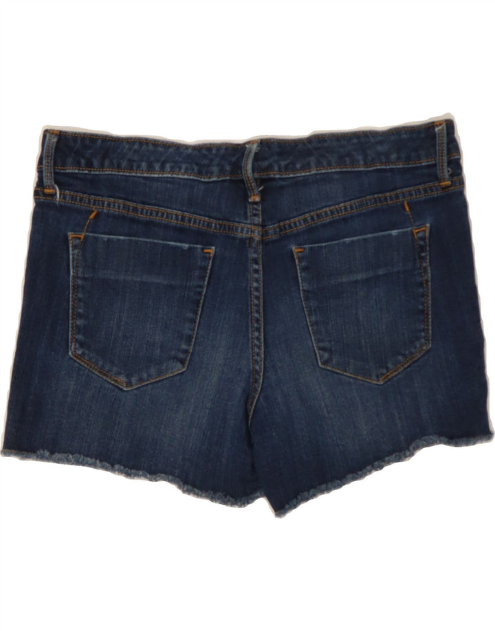 MOSSIMO Womens Mid Rise Denim Shorts US 8 Medium W29  Blue Cotton Vintage Mossimo and Second-Hand Mossimo from Messina Hembry 