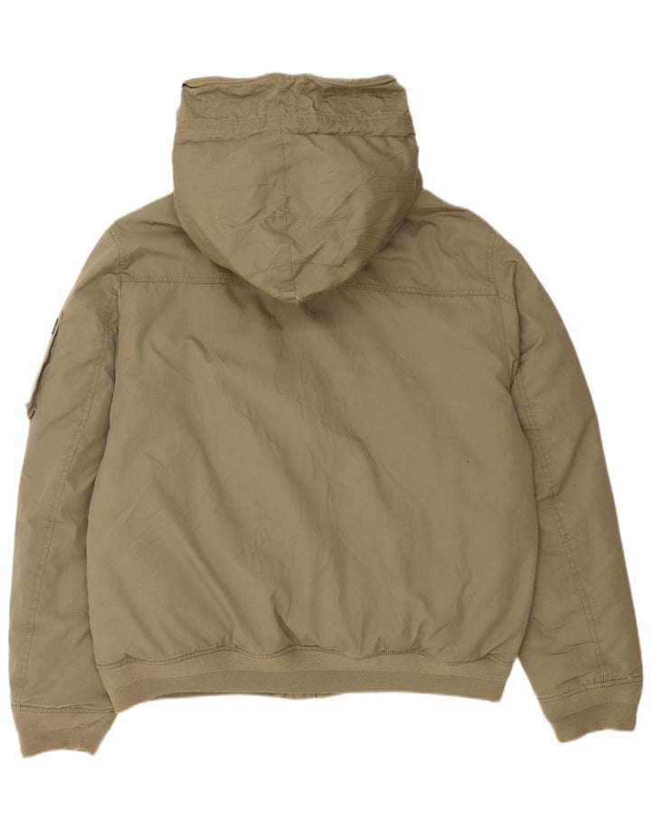 Woolrich Herre hættepolstret jakke UK 42 XL Khaki