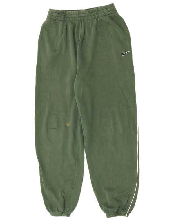 Nike Boys træningsdragt Bukser Joggers 13-14 år XL Grøn Bomuld