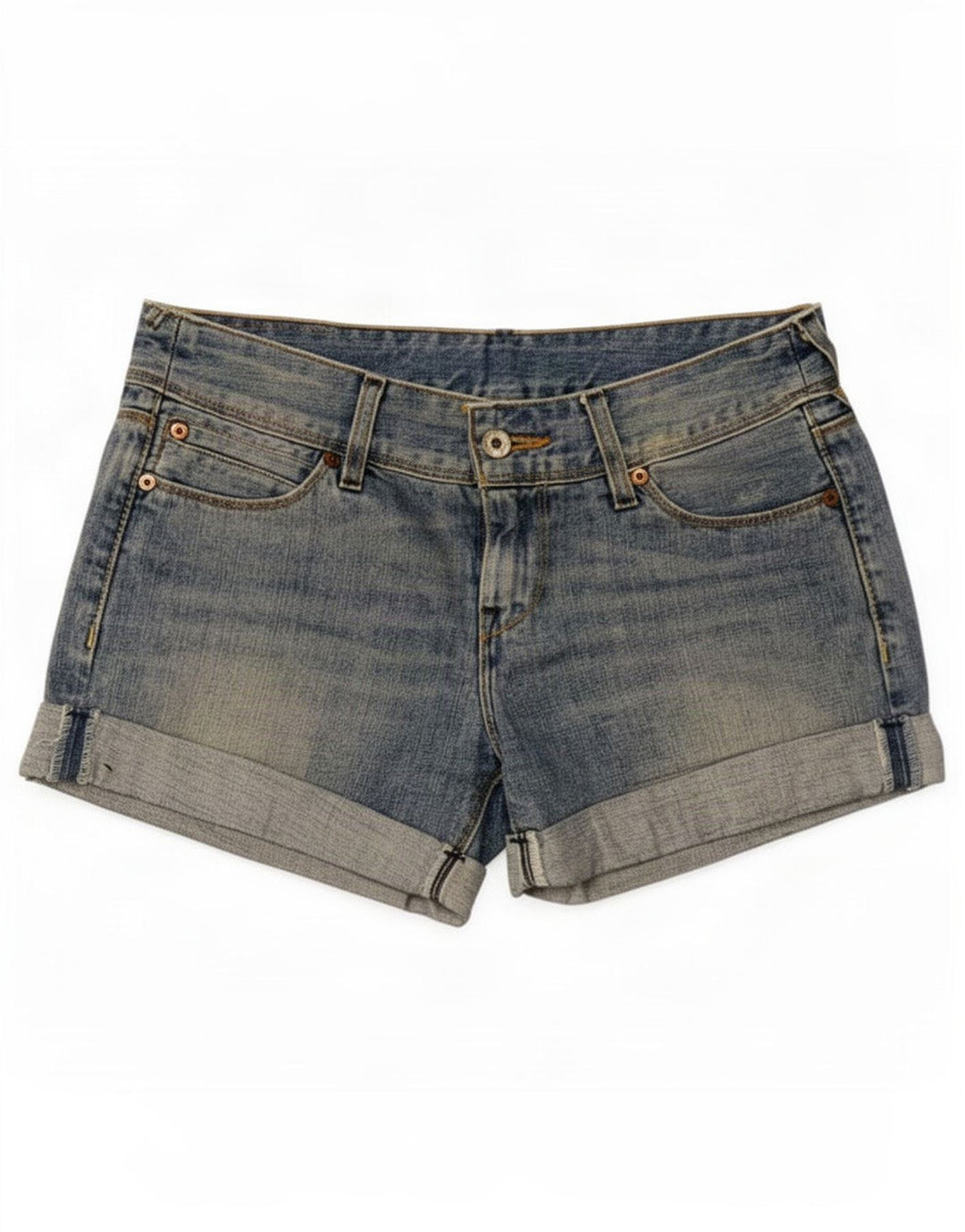 Levi's denimshorts til kvinder Små W27 blå bomuld