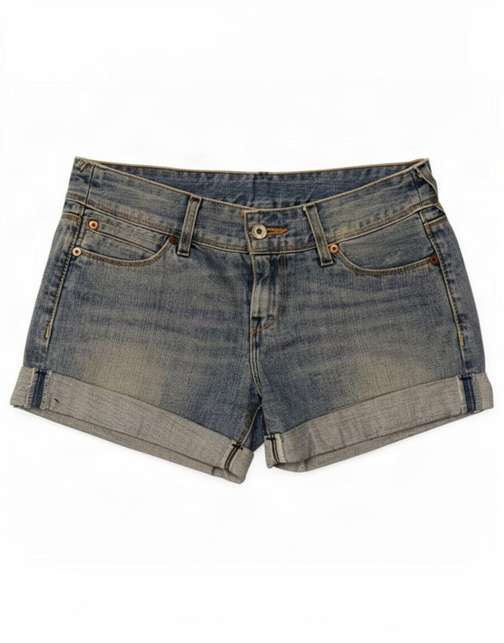 Levi's denimshorts til kvinder Små W27 blå bomuld