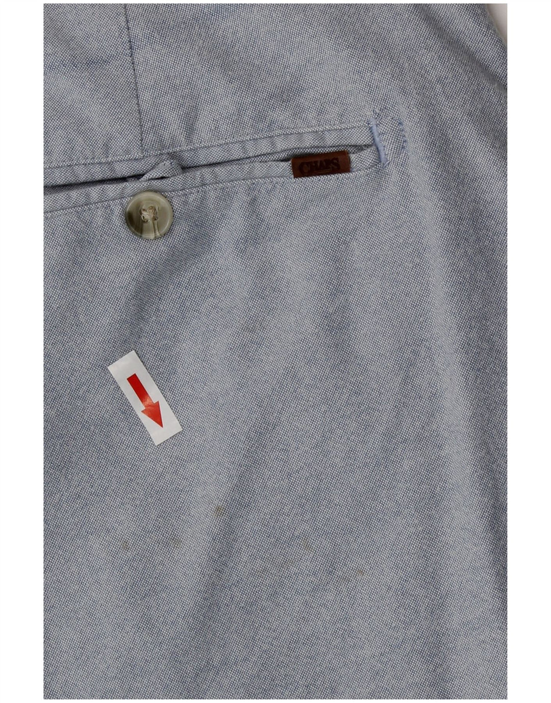 Chaps Herre Chino Shorts W38 XL Blå Bomuld