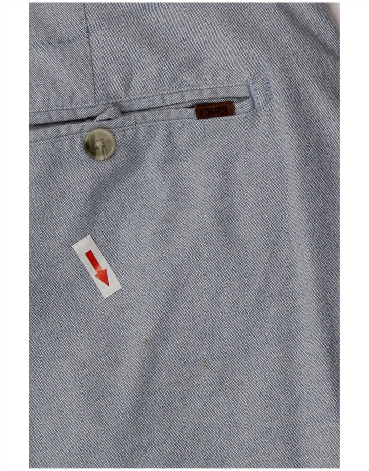 Chaps Herre Chino Shorts W38 XL Blå Bomuld