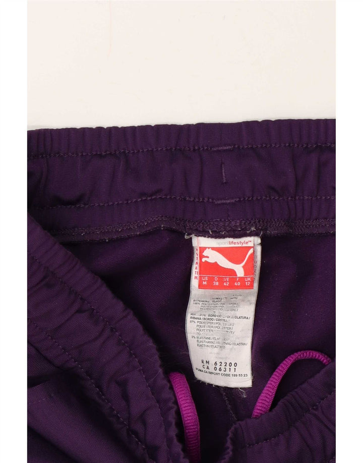Puma træningsdragt til kvinder Joggers UK 12 Medium Purple Polyester