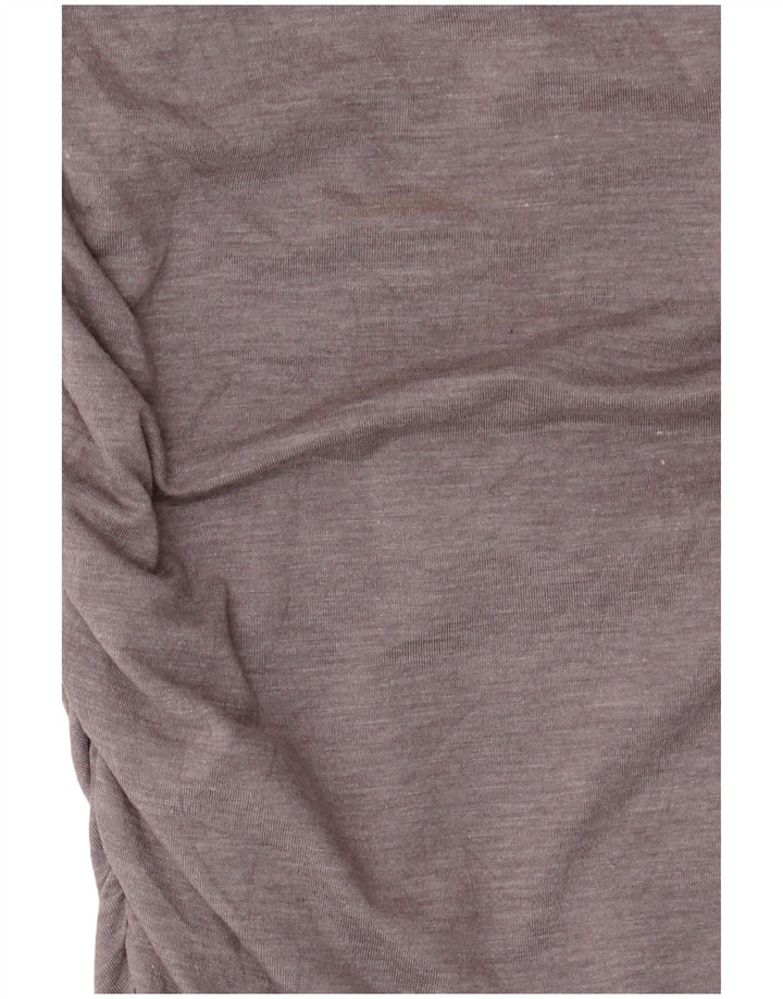 Athleta Womens Oversized Drop Waist Dress UK 6 XS Grå Polyester