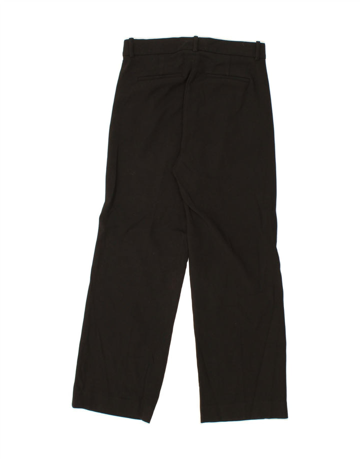 J. CREW Womens Straight Chino Trousers US 8 Medium W28 L29 Black Polyester Vintage J. Crew and Second-Hand J. Crew from Messina Hembry 