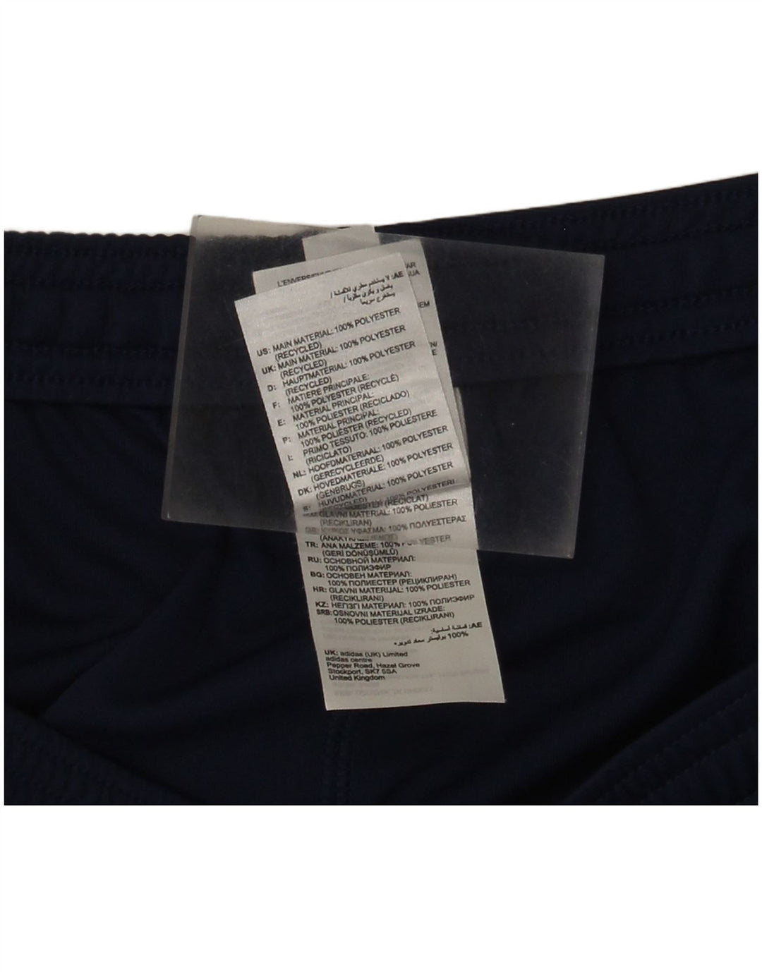 Adidas Aeroready Sportsshorts til mænd store marineblå polyester
