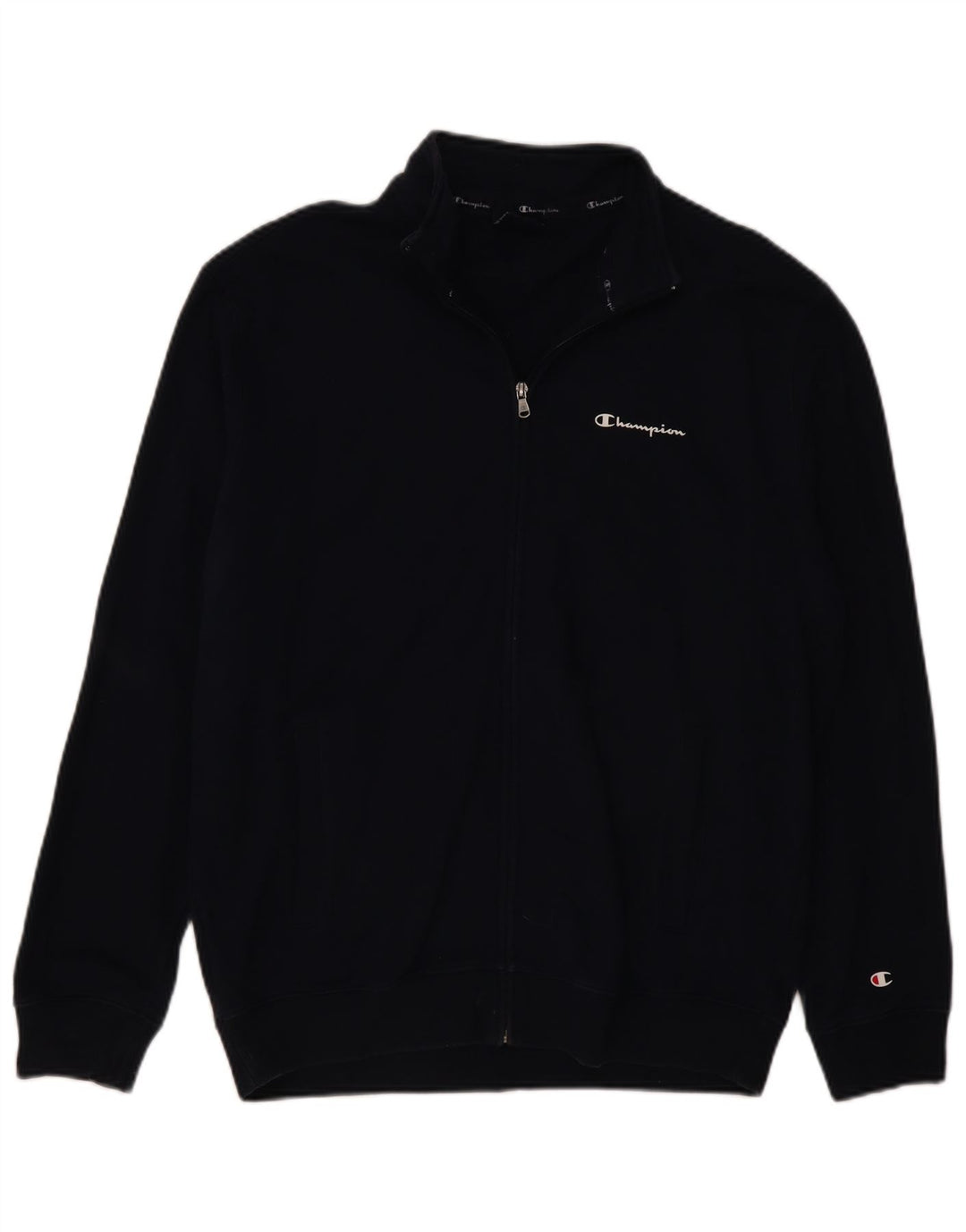 CHAMPION Træningsdragt til mænd Topjakke XL Marineblå Bomuld