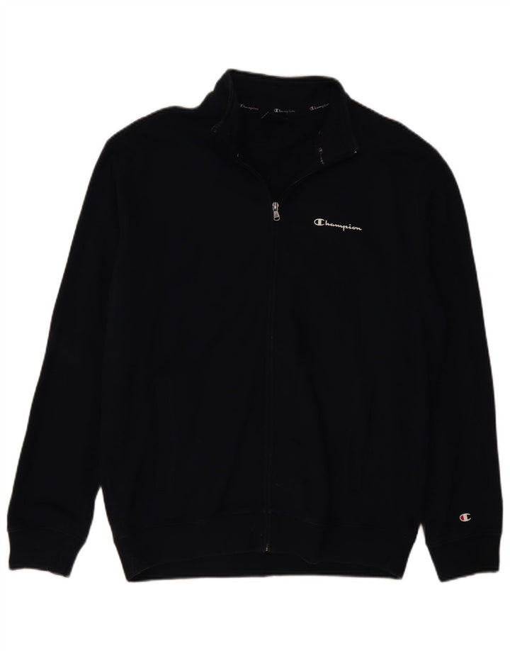 CHAMPION Træningsdragt til mænd Topjakke XL Marineblå Bomuld