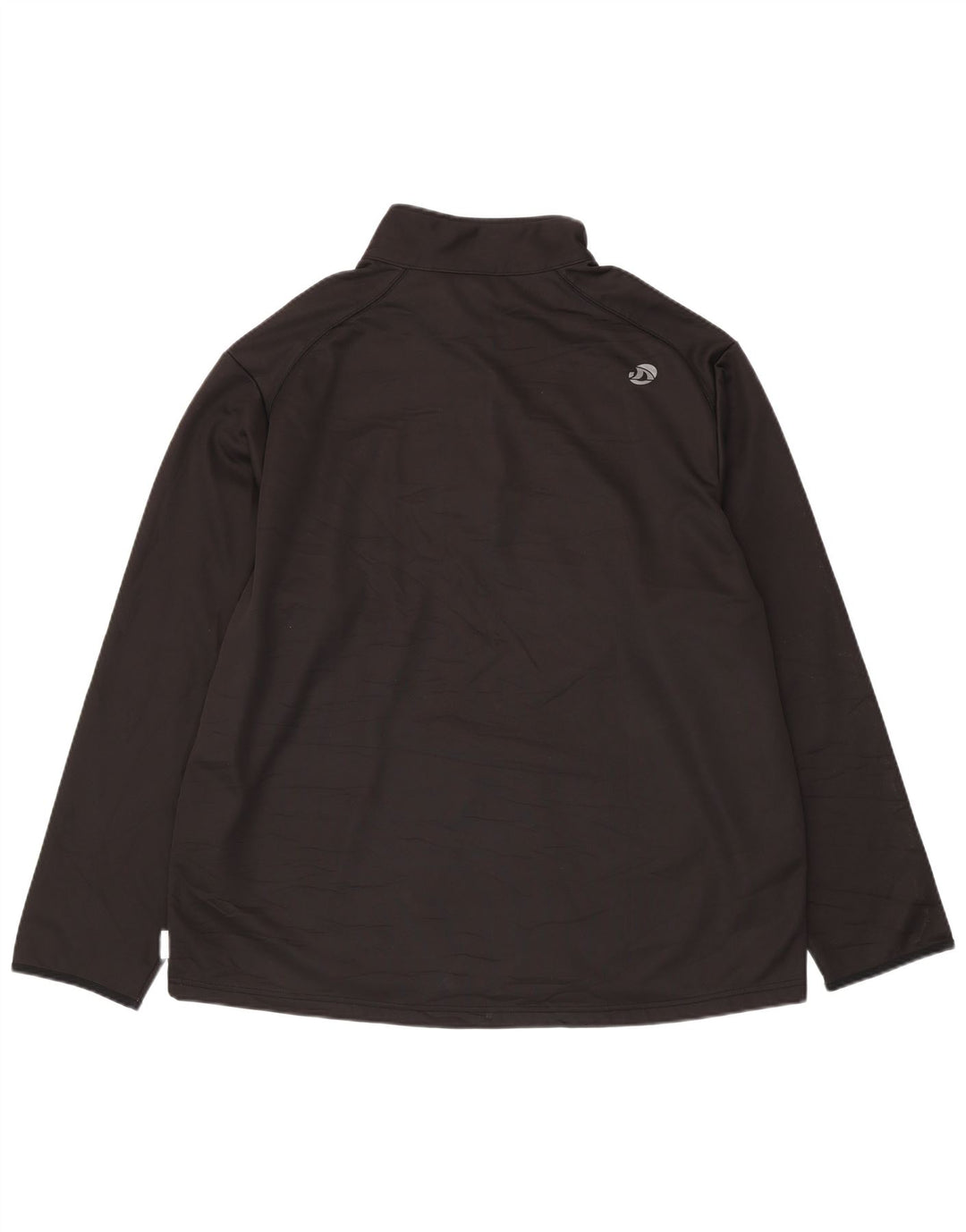 TRIBORD Sweatshirt med lynlås til mænd 3XL sort polyester