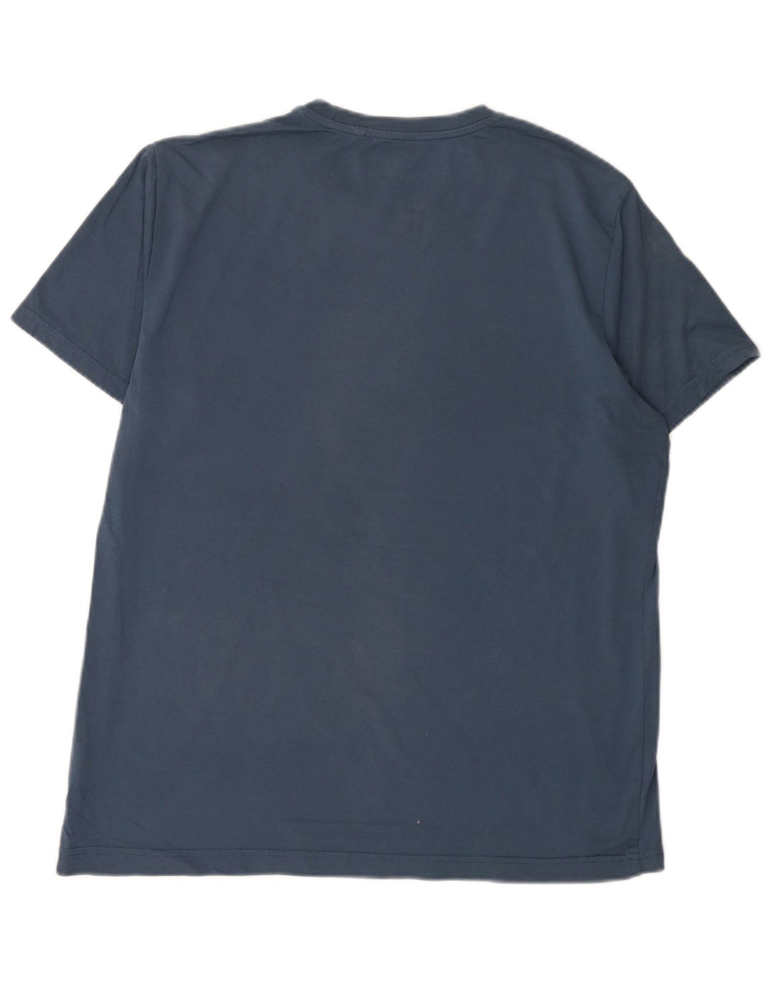 Penguin Herre Grafisk T-Shirt Top XL Blå Bomuld