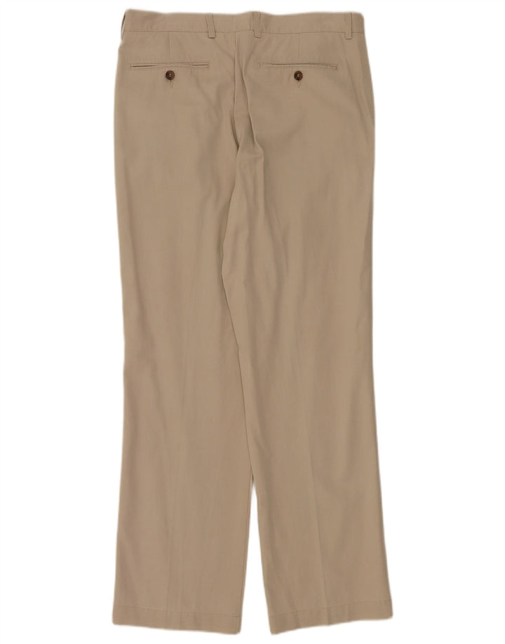 Marks & Spencer Herre Pegged Chino Bukser W34 L31 Beige Lyocell