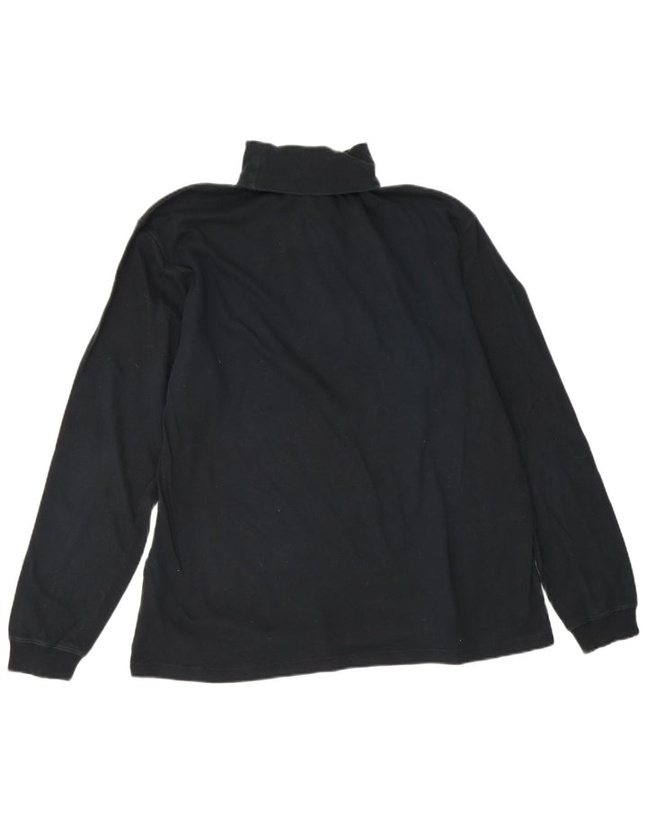 Champion Herre Top Langærmet 2XL Sort Bomuld