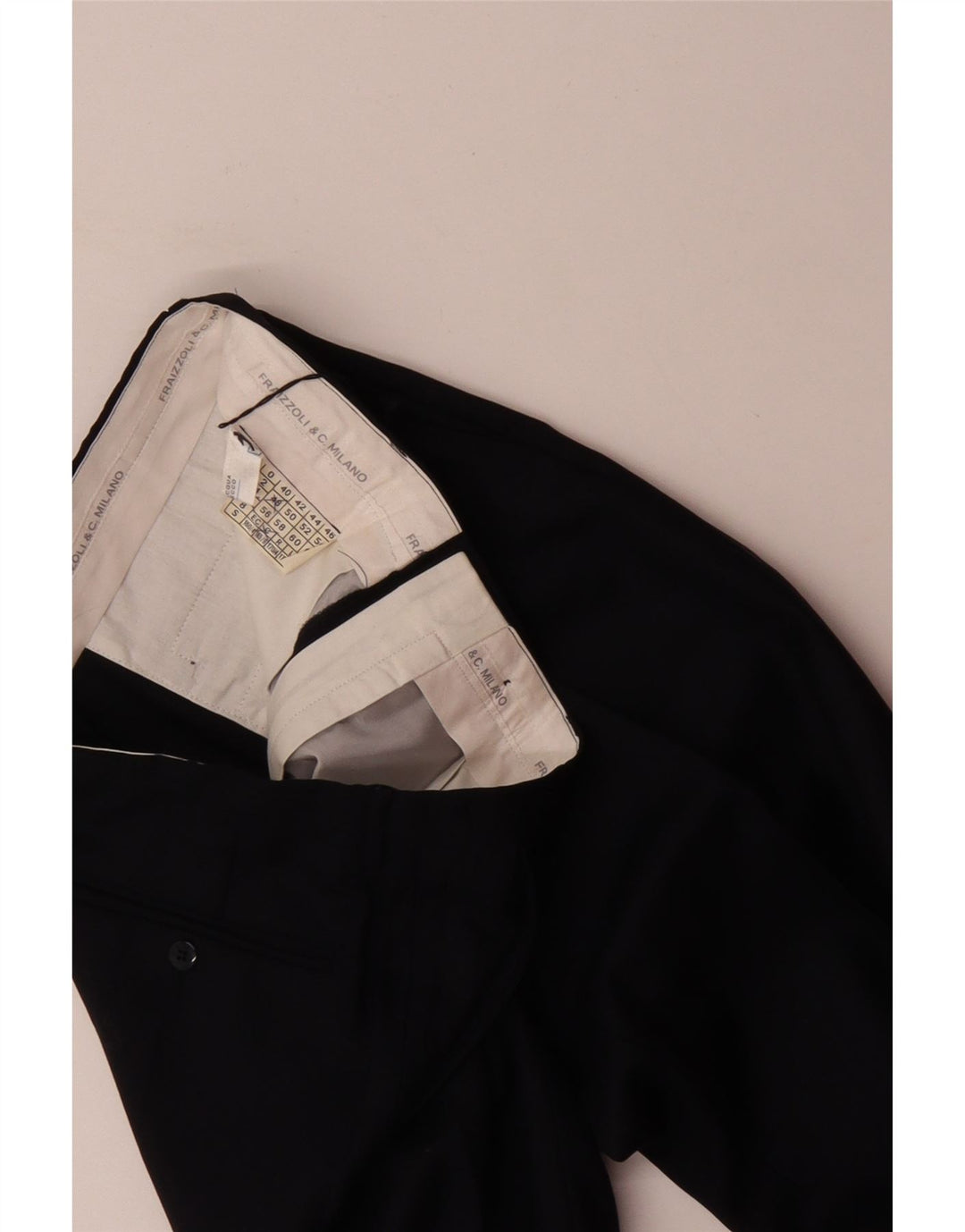 FRAIZZOLI Herre Pegged jakkesæt Bukser IT 48 Medium W32 L29 Marineblå