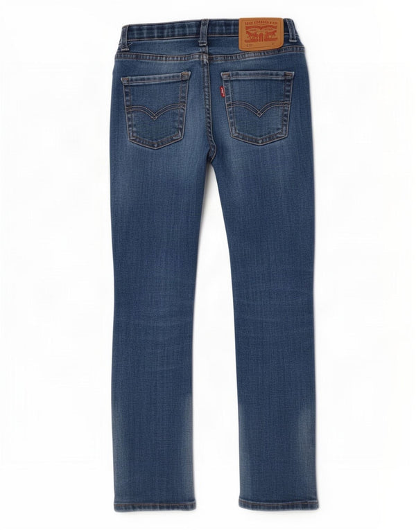 Levi's Boys 510 Skinny Jeans 7-8 år W24 L22 Blå