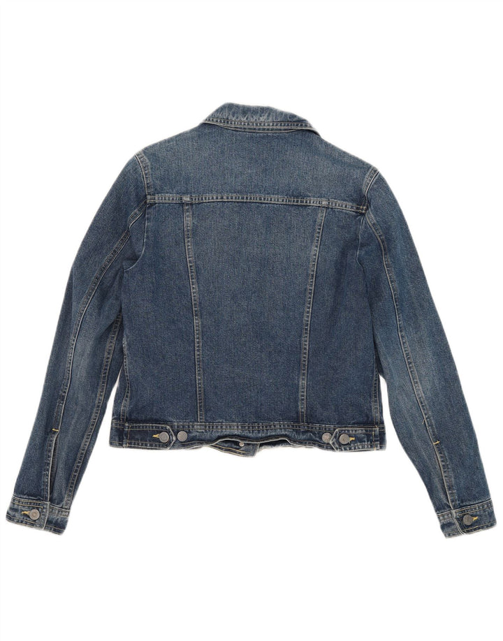 Ny Penny Womens Crop denimjakke UK 12 Medium Blue Cotton